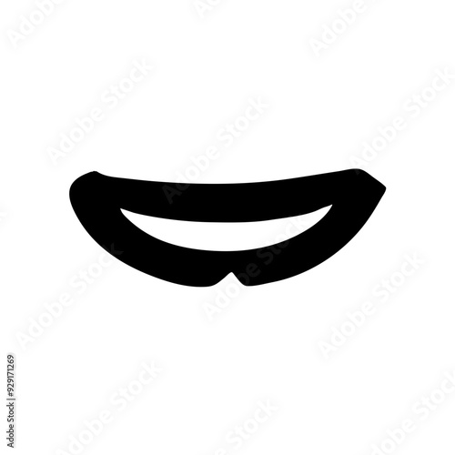 collars for men's shirts. A set of neckbands and collars. A bunch of hand-drawn shirt's collar.