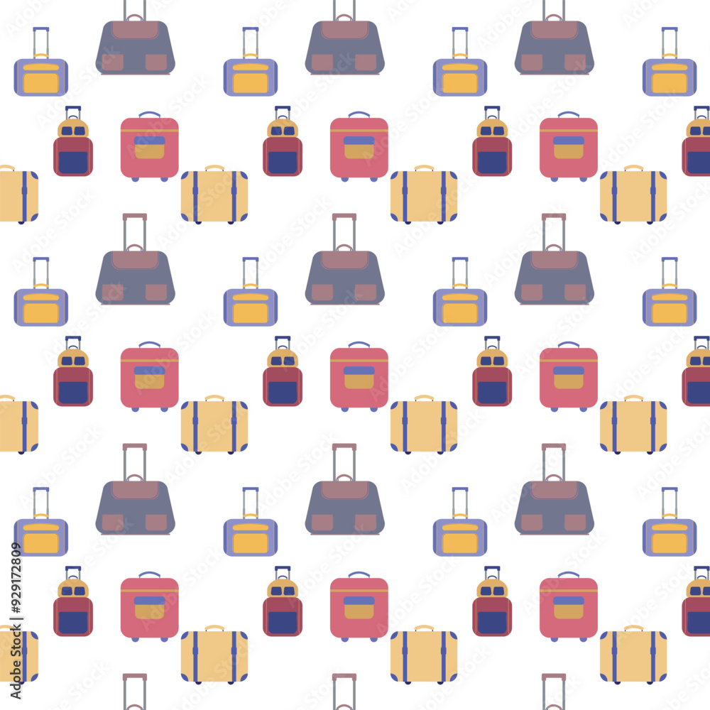 Background with travel bags decoration. Background with travel bags decoration.