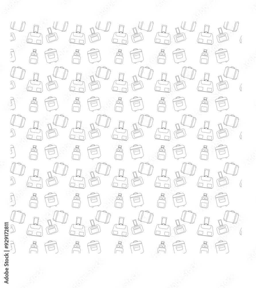 Background with travel bags decoration. Background with travel bags decoration.