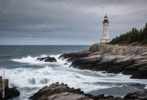 lighthouse on the coast