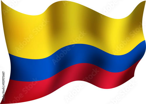 Free Download Colombia Realistic 3D Waving Flag - GFXLoad