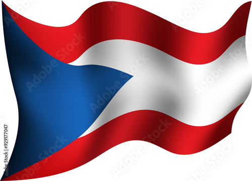 Free Download Czechia Realistic 3D Waving Flag - GFXLoad