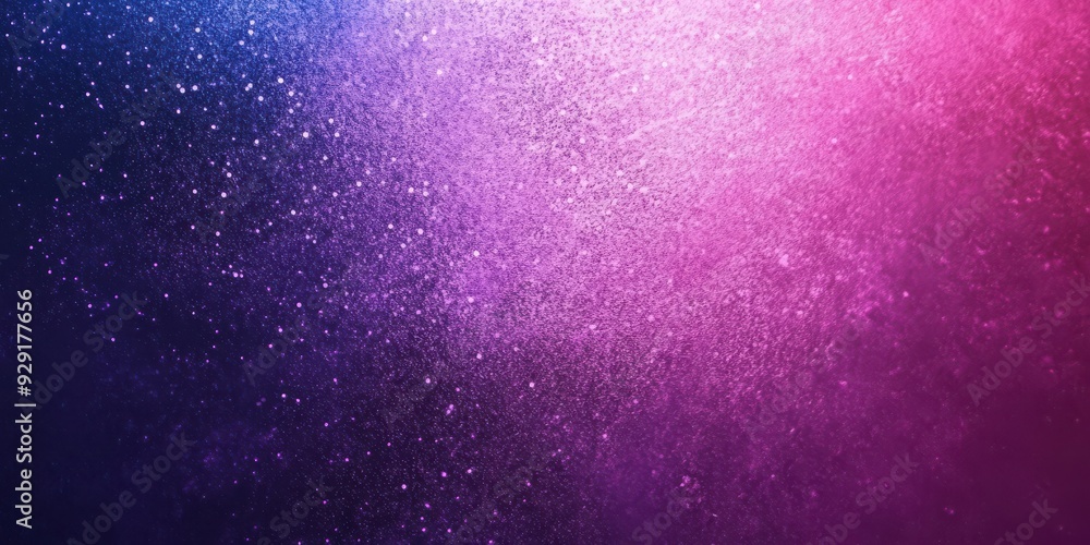 Grainy Purple Blue Pink Color Gradient Background with Vibrant Noise Texture