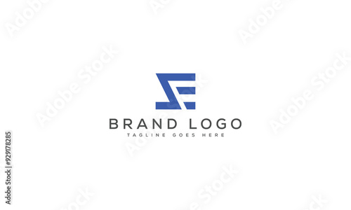 letter ES logo design vector template design for brand.