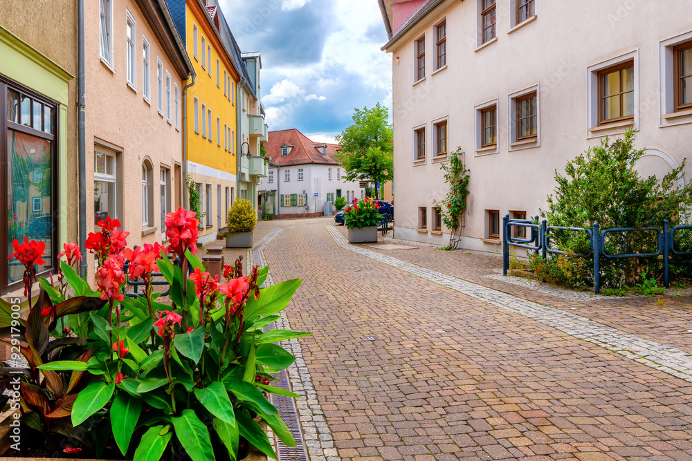 Fototapeta premium Cityscape of Bad Berka, Thüringen, Germany