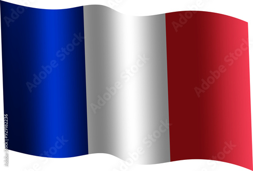 Free Download France Realistic 3D Waving Flag - GFXLoad