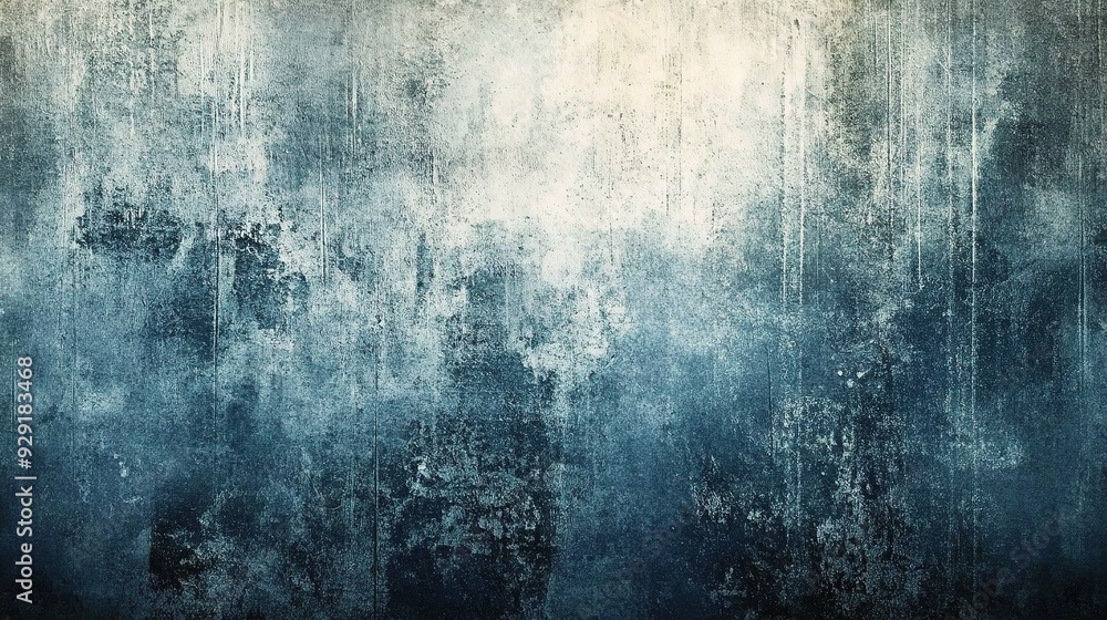 Distressed Blue Wall Texture: A captivating and textured background featuring a distressed blue wall with a light-blue, white and dark blue gradient. Distressed Blue Wall Texture: A captivating and textured background featuring a distressed blue wall with a light-blue, white and dark blue gradient.