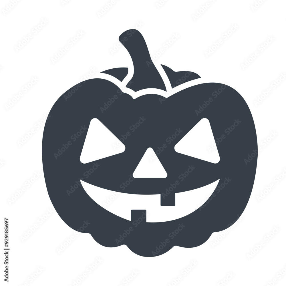 halloween pumpkin icon design vector template halloween pumpkin icon design vector template