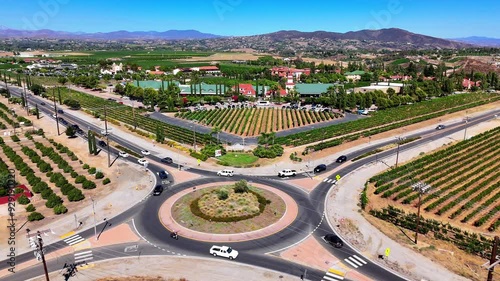 California, Wineries, Solar, Landscape, Scenic, Temecula, Winery, Country, Roundabout, Vineyards photo