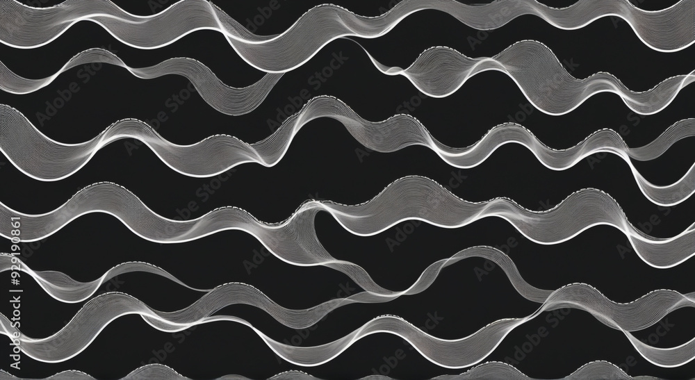 seamless pattern with waves seamless pattern with waves