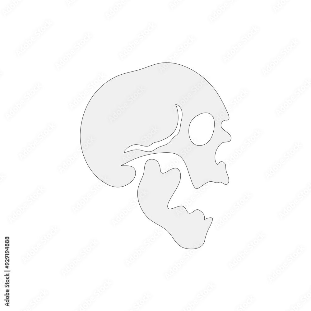 skull logo icon design vector illustration skull logo icon design vector illustration