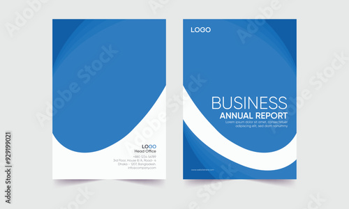 corporate brochure cover page vector. incredible brochure cover art