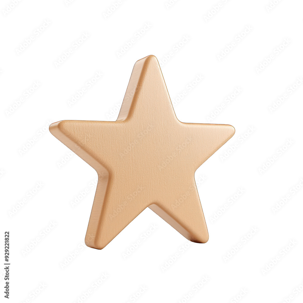 A simple, elegant star shape in soft peach color, perfect for decorative and thematic design purposes. transparent background A simple, elegant star shape in soft peach color, perfect for decorative and thematic design purposes. transparent background