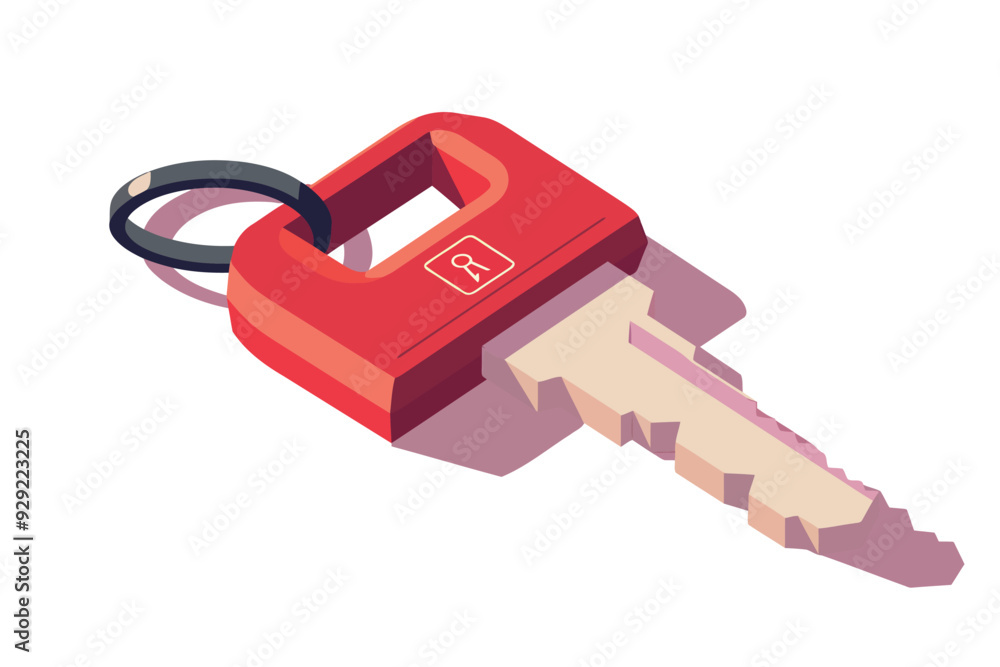 car key stock image isolated vector style car key stock image isolated vector style