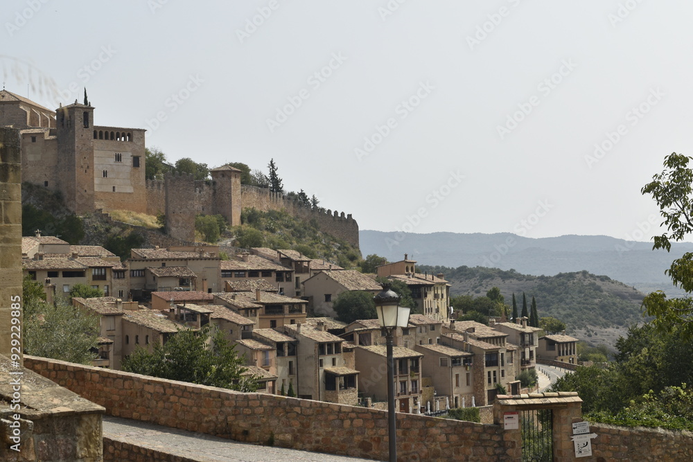 Fototapeta premium la ville d’Alquézar, plus beaux villages d'espagne