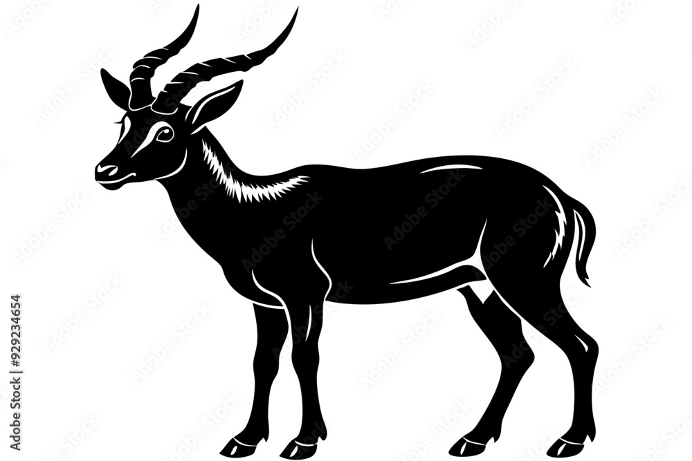 silhouette of a markhor vector, markhor flat icon
silhouette of a markhor vector, markhor flat icon