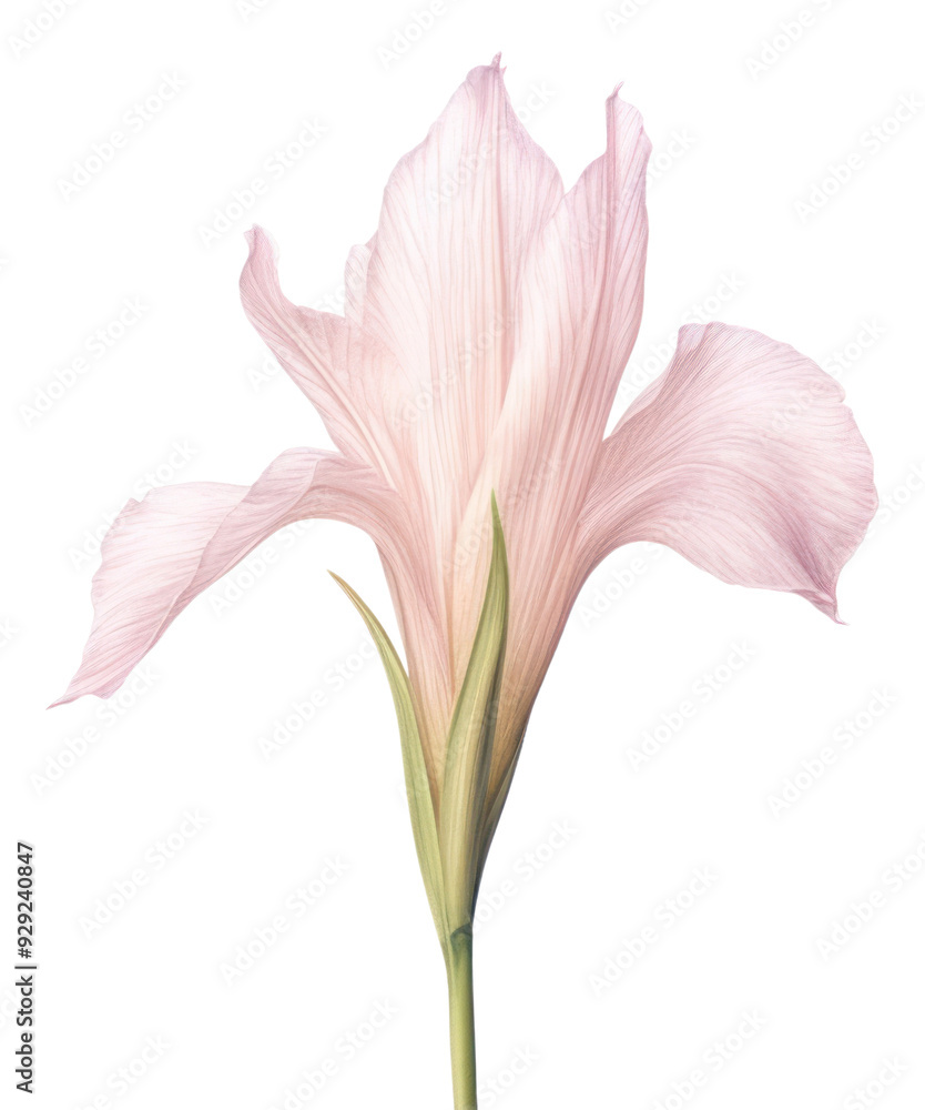 Naklejka premium PNG Lily flower petal plant.