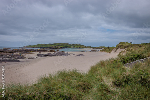 Derrynane, Ireland - June 9 2024 "Derrynane Seashore Natural Trail on Wild Atlantic Way"