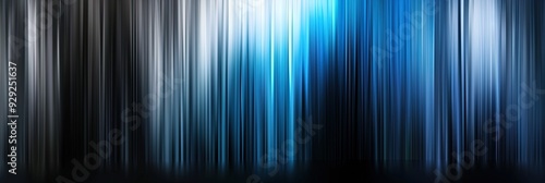 blurred background gradient black, silver and neon blue, 