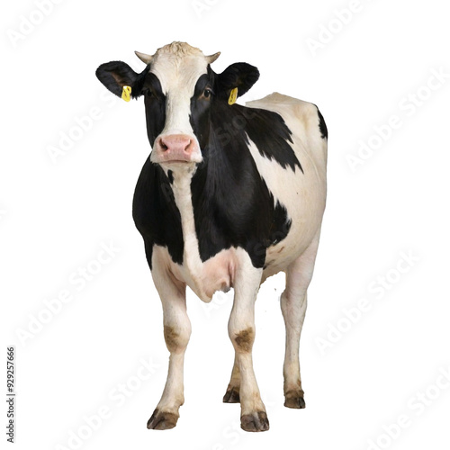 High Quality cow isolated on a Transparent Background