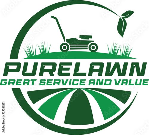 Lawn care logo