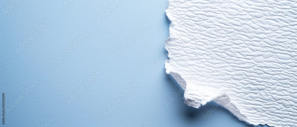 A toothbrush on white paper, closely framed against a blue background A toothbrush on white paper, closely framed against a blue background