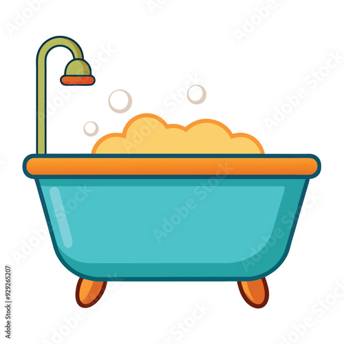 Bathtub Vector Design