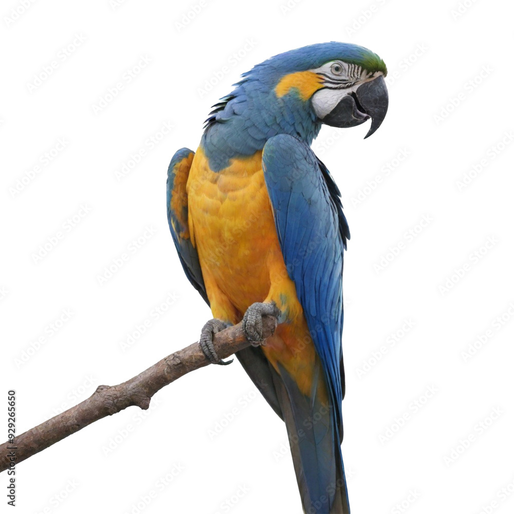 Parrot photo isolated on Transparent background Parrot photo isolated on Transparent background
