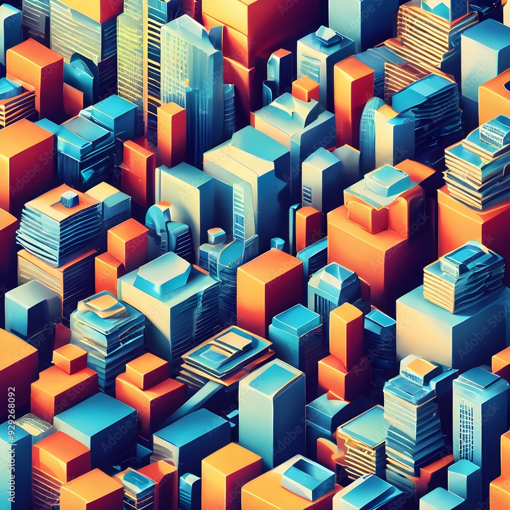 abstract background with cubes abstract background with cubes