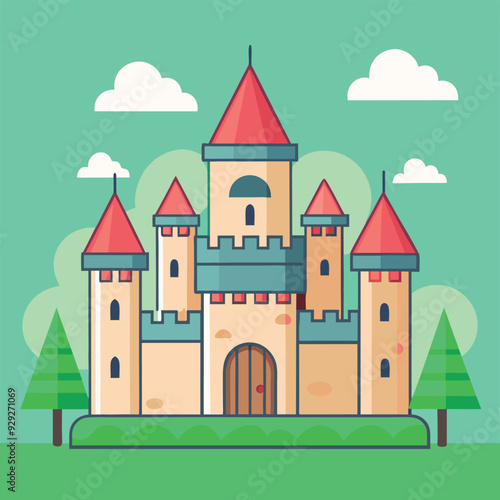 Castle Vector Design