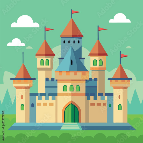 Castle Vector Design