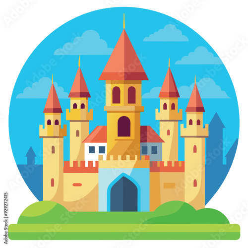 Castle Vector Design