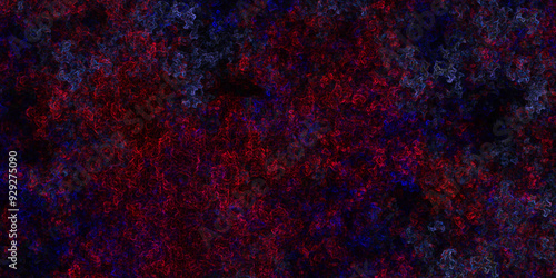 Dark multicolor galaxy abstract night sky space watercolor dark nebula universe background. Dark red and purple and nebula universe. Cosmic neon light blue watercolor background aquarelle deep black