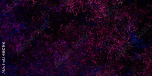 Dark multicolor galaxy abstract night sky space watercolor dark nebula universe background. Dark red andnavy blue and nebula universe. Cosmic neon light blue watercolor background aquarelle deep black