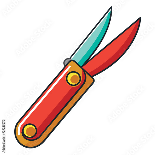 Cutlery Knife Vector Illustration