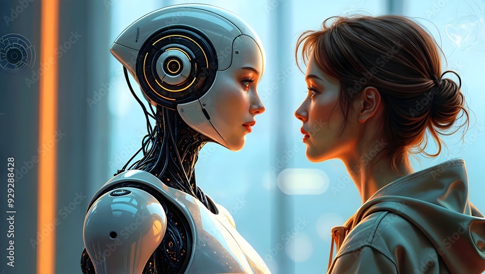 Advanced Robot and Human Face-to-Face Interaction