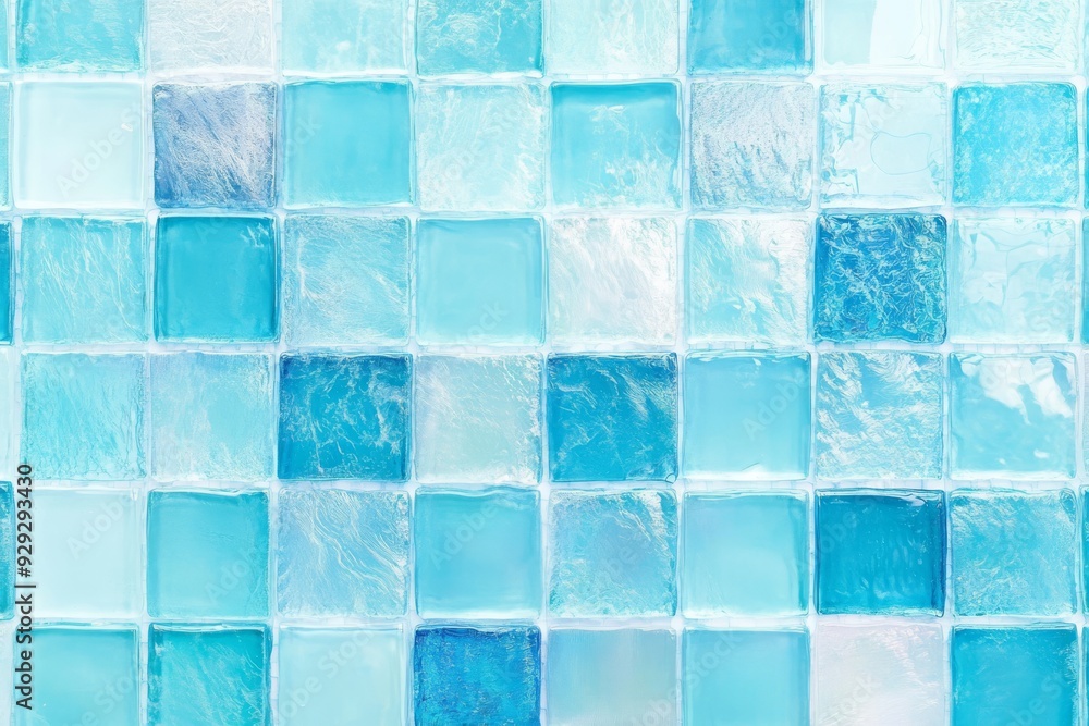 This stunning ocean mosaic features a blend of blue shades, perfect for adding a refreshing touch to any space. Ideal for pools, bathrooms, or coastal decor This stunning ocean mosaic features a blend of blue shades, perfect for adding a refreshing touch to any space. Ideal for pools, bathrooms, or coastal decor