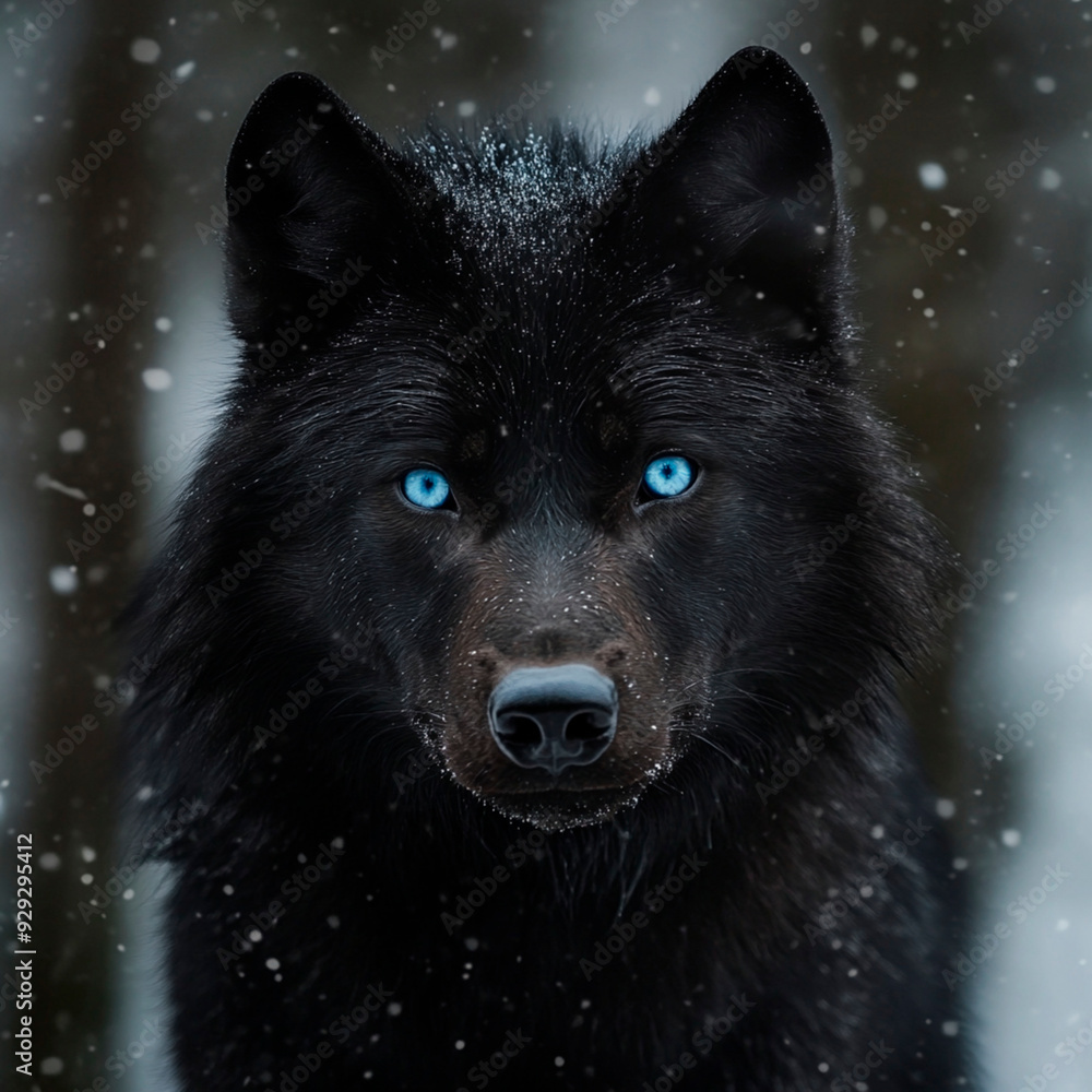 wolf in winter wolf in winter