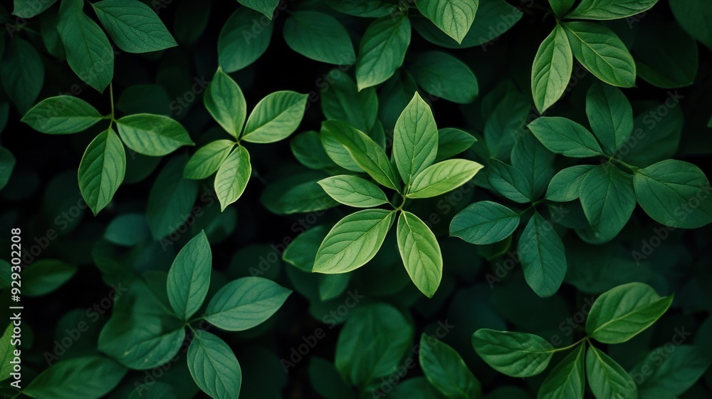 Green Leaves, Nature Texture Green Leaves, Nature Texture