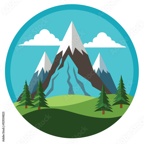 Mountain Vector Illustration
