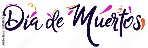 Dia de Muertos Handwriting Lettering