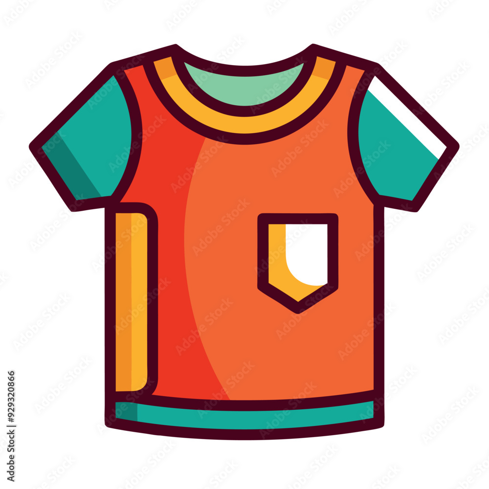 Old Tee Vector Illustration Old Tee Vector Illustration