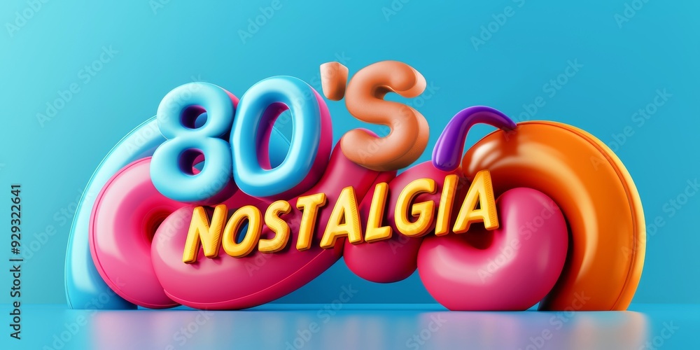 Fototapeta premium 3D text