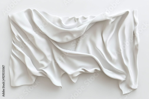 Drop Cloth isolated on white background