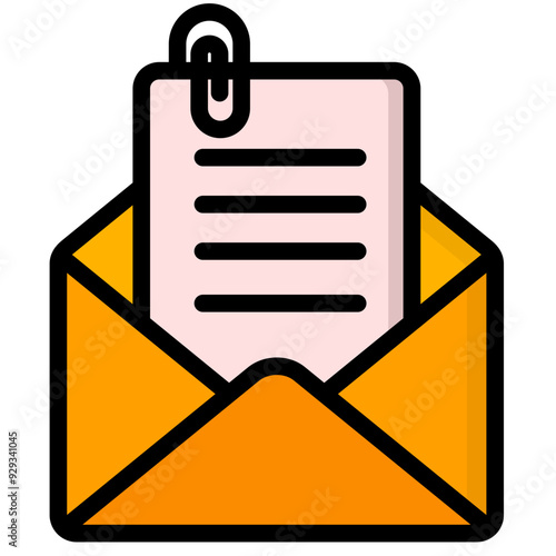Mail Attachment Icon