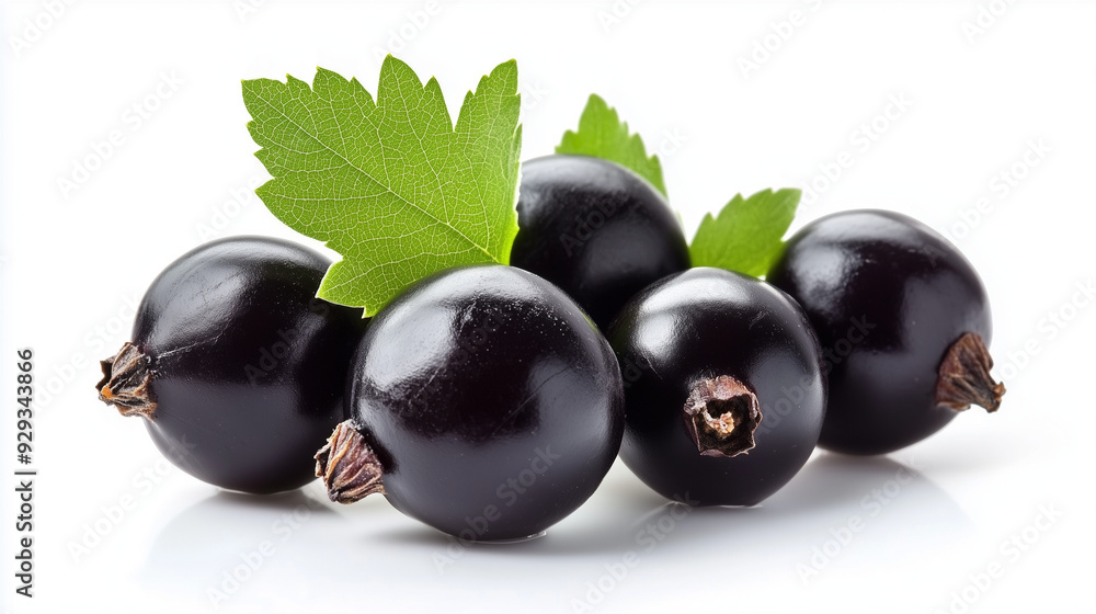 black currant isolated on white black currant isolated on white