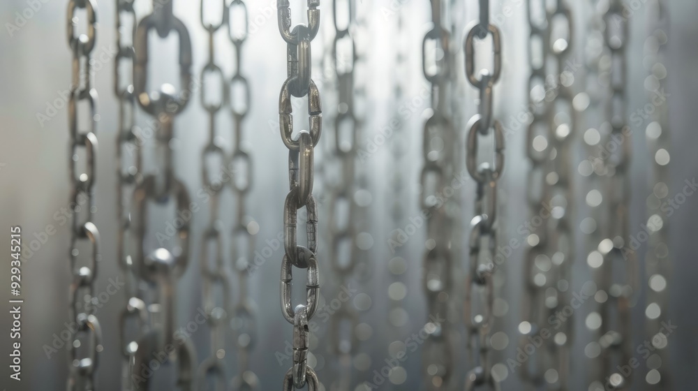 Hanging Silver Chains Hanging Silver Chains