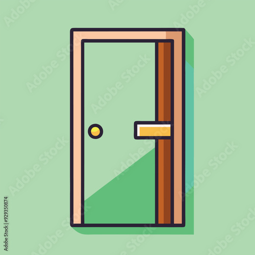 Door Vector Design Illustration