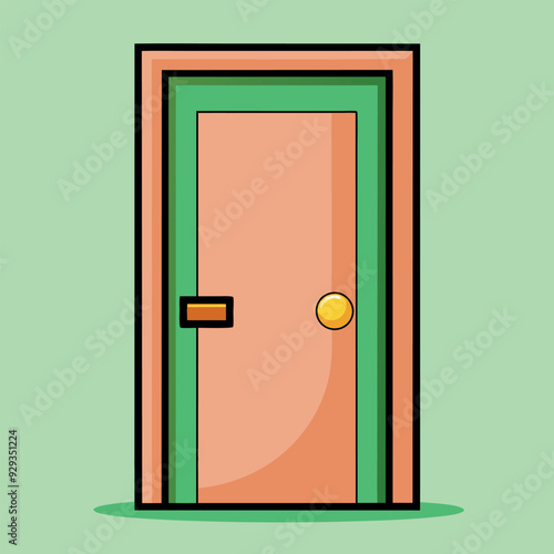 Door Vector Design Illustration