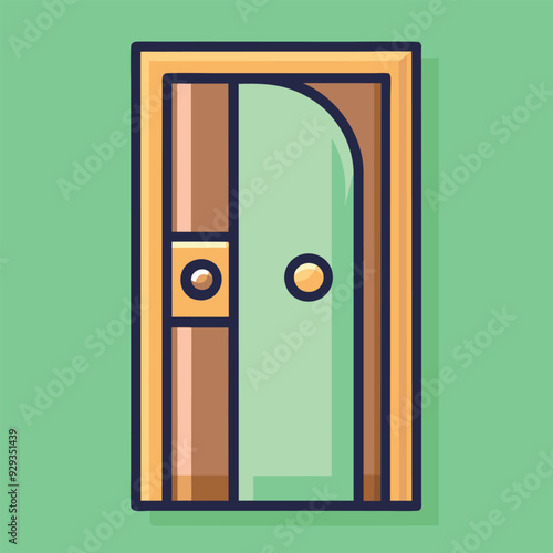 Door Vector Design Illustration